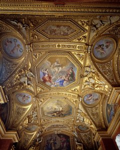 Ceiling of the Parade Room and Cabinet on the Water of the Summer Apartment of Queen Anne of Austria