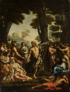 Saturn and the Muses by Giovanni Francesco Romanelli