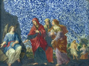 The Holy Women at the Tomb by Giovanni Francesco Romanelli