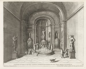 Fountain of Bacchus in the Villa d