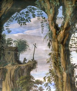 Friar Praying by Giovanni Ghisolfi
