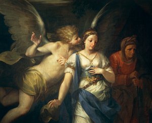 Angel inspiring Judith