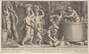 Vintage Scene by Giovanni Girolamo Frezza