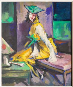 Masked Woman by Giovanni Guerzoni