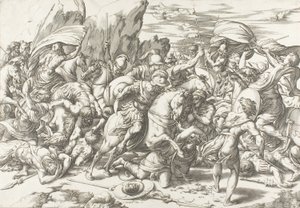 The Battle around the Shield and Lance