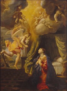 The Annunciation, c. 1615 by Giovanni Lanfranco