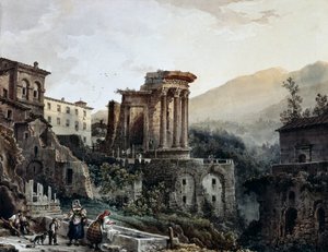The Temple of Vesta at Tivoli