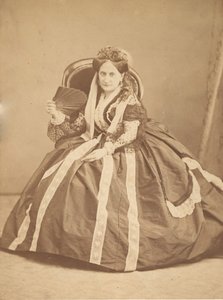 La Comtesse Seated with Fan