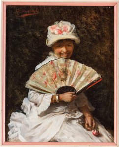 Lady with Fan