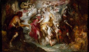 The Judgment of Paris by Giovanni Paolo Cervetto