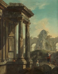 Roman Ruins Landscape
