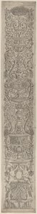 Ornament Panel: Two Sphinxes Supporting Shields by Giovanni Pietro Birago and Zoan Andrea