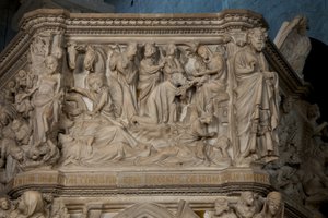 Adoration of the Magi, on the Pulpit in the Church of Sant