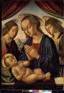 Virgin and Child with Angels