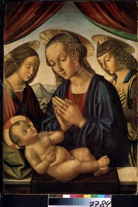 Virgin and Child with Angels