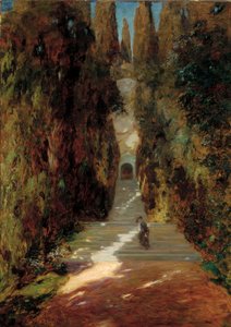 A Messa Prima, 1885 by Giovanni Segantini