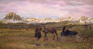 Return to Homeland by Giovanni Segantini