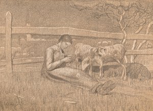 The Shepherdess, c1888