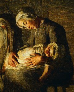 The Two Mothers (detail)