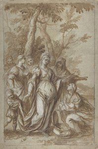 The Finding of Moses, ca. 1671 by Giovanni Stefano Danedi