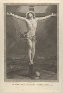 Christ Crucified on the Cross, a Skull at the Base by Giovanni Volpato