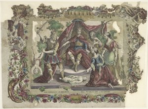 The Judgment of Solomon by Giovanni Volpato