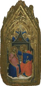 The Coronation of the Virgin with Four Angels by Giovanni da Bologna