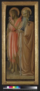 St John the Baptist and St Anthony Abbot by Giovanni dal Ponte
