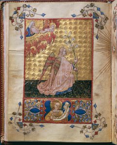 Annunciation: the Angel with a lily by Giovanni di Benedetto da Como