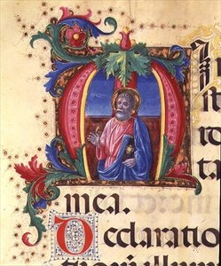 Historiated initial 