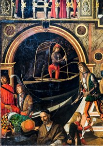The Miraculous Healing of the Daughter of Benvegnudo da San Polo Thanks to a Relic of the Cross, circa 1502
