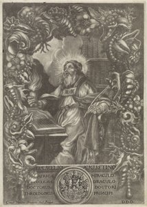 Portrait of St. Augustine by Girard van der Bruggen