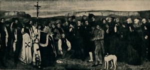 Funeral at Ornans, c. 1850, 1935 by Giraudon