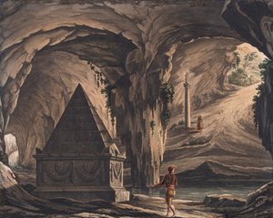 Stage Design for the Opera Roméo et Juliette by Ch. Gounod