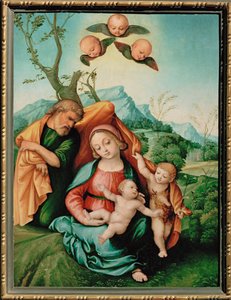 Holy Family by Girolamo Marchesi da Cotignola