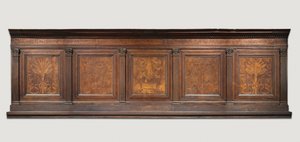 Upper Paneling from a Sacristy Armoire by Giuliano da Maiano
