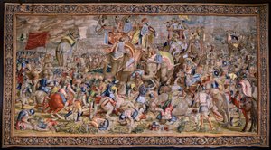 The Battle at Zama (Flemish Tapestry)