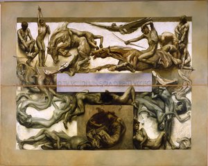 Le Tenebre from the Cycle The Poem of Human Life by Giulio Aristide Sartorio