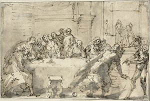 Last Supper by Giulio Benso