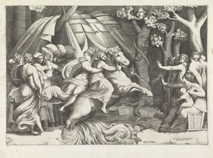 Cloelia Crossing the Tiber
