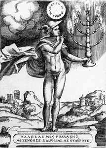 Hermes, 1555 by Giulio Bonasone