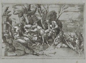 Jupiter Nursed by the Goat Amalthea