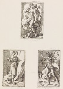 Mercurius, from Planets, Plate 6, 1530-70