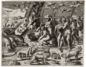Noah Leaving the Ark, 1544