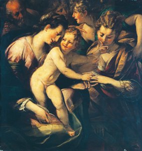 Mystic marriage of St Catherine