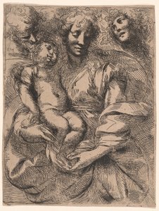 The Holy Family by Giulio Cesare Procaccini