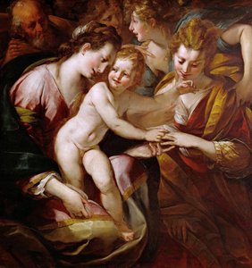 The Mystical Marriage of Saint Catherine