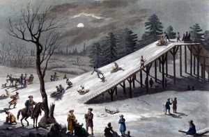 Montagne Russe: Sledge and Ice Track in Russia
