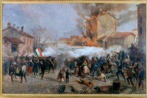 Episode of the Five Days of Milan in 1848