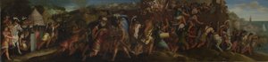 The Attack on Cartagena, after 1566 by Giulio Licinio
